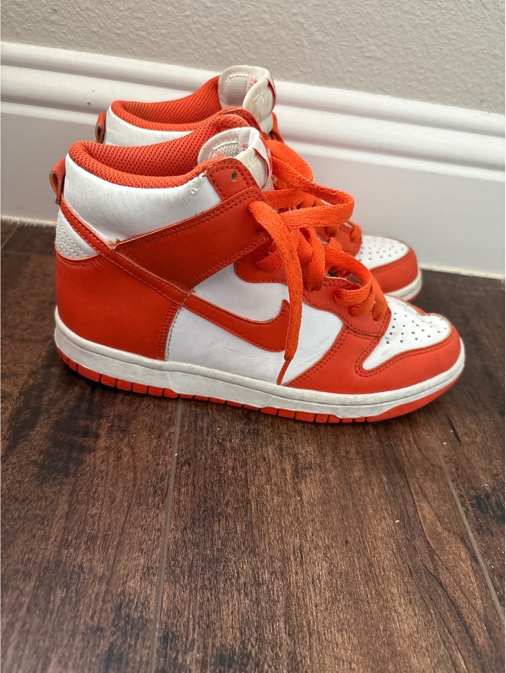 Size 5Y, 6.5 W - Nike Dunk SP 2021 High Syracuse